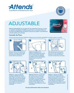 Attends Adjustable | Protocoles d'utilisation BE-FR