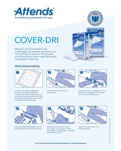 Attends Cover-dri | Gebruiksaanwijzing NL-BE