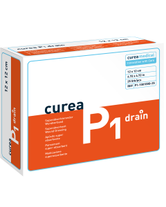 Curea P1 SuperCore® drainkompres 12 x 12 cm steriel