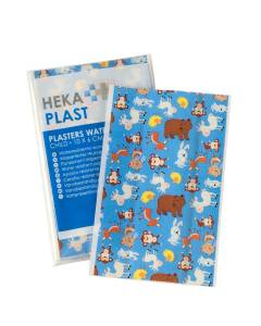 Heka plast wondpleisters kids 10 x 6 cm 10 stuks/zak