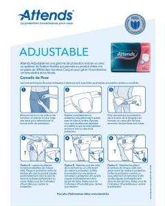 Attends Adjustable | Protocoles d'utilisation BE-FR