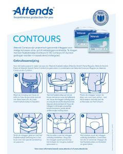 Attends Contours (Regular & -Air Comfort) | Protocol d'utilisation BE-FR