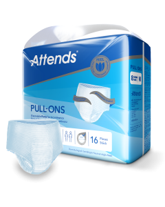 Attends Pull-ons 8 Medium verpakking + product