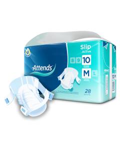 Attends slip active 10 medium voorkant verpakking + product