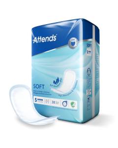 Attends Soft 5 voorkant + product