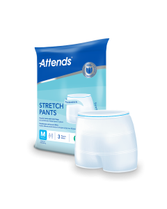 Attends stretchpant M verpakking + product